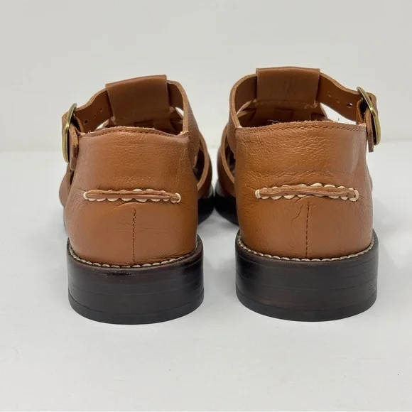 EVERLANE Brazilian Leather Fisherman Sandal in Adobe Brown - Picture 6 of 11